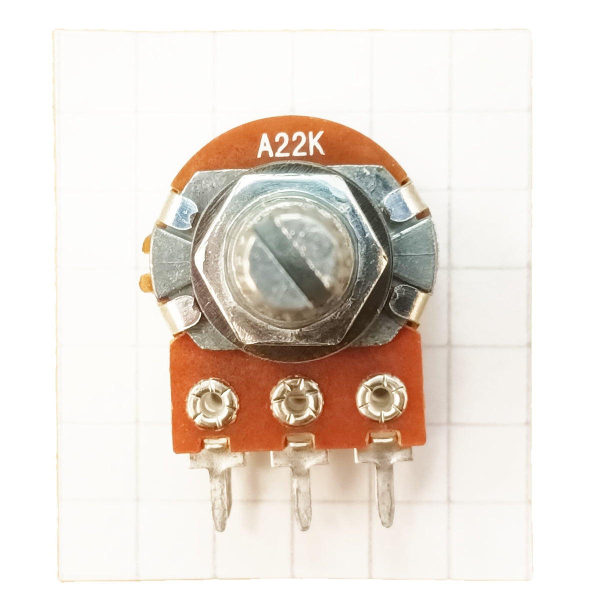 Dual Gang Potentiometer Logarithmic Audio Track Splined Shaft A ST