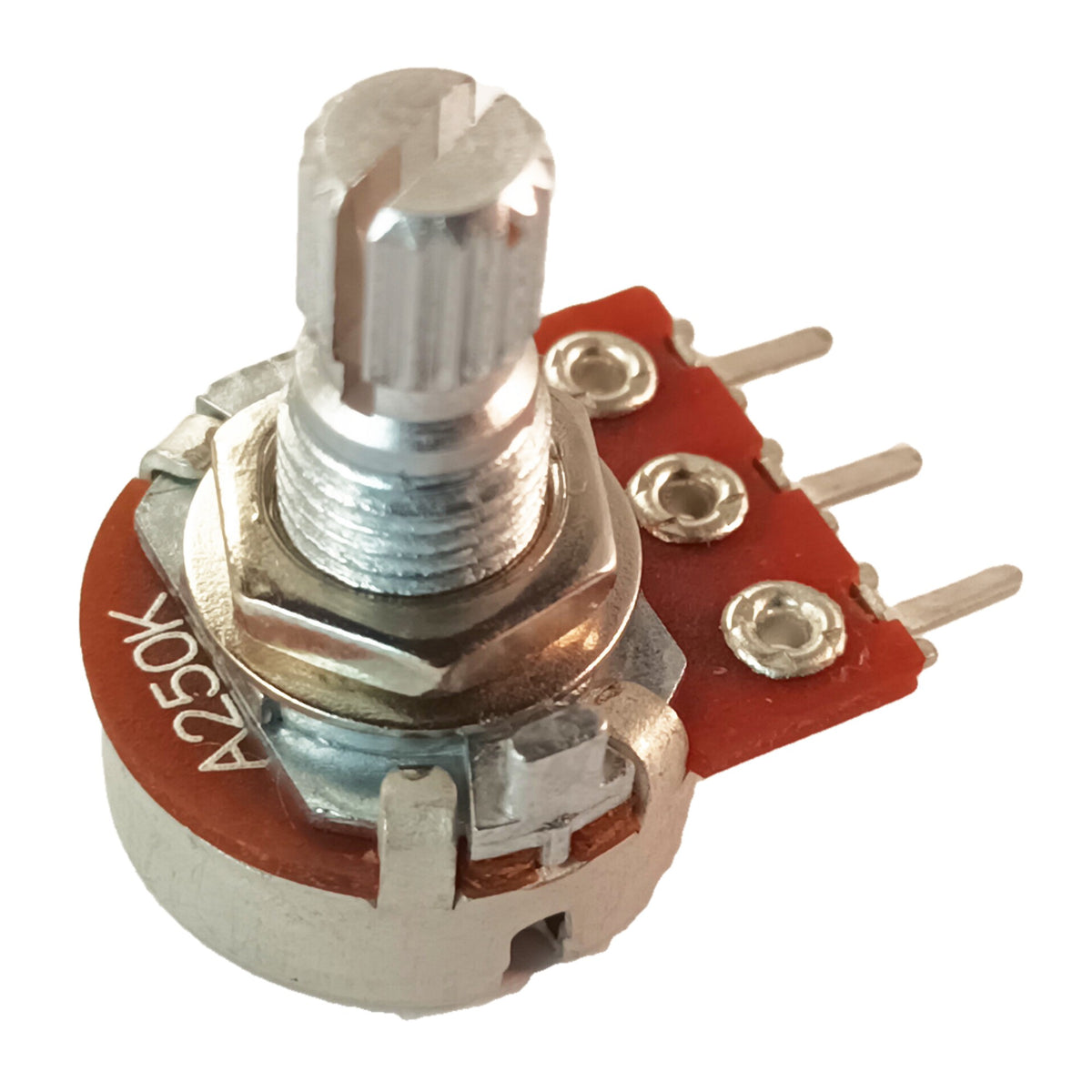 16mm Logarithmic Potentiometer Splined Conductive Plastic A BIS