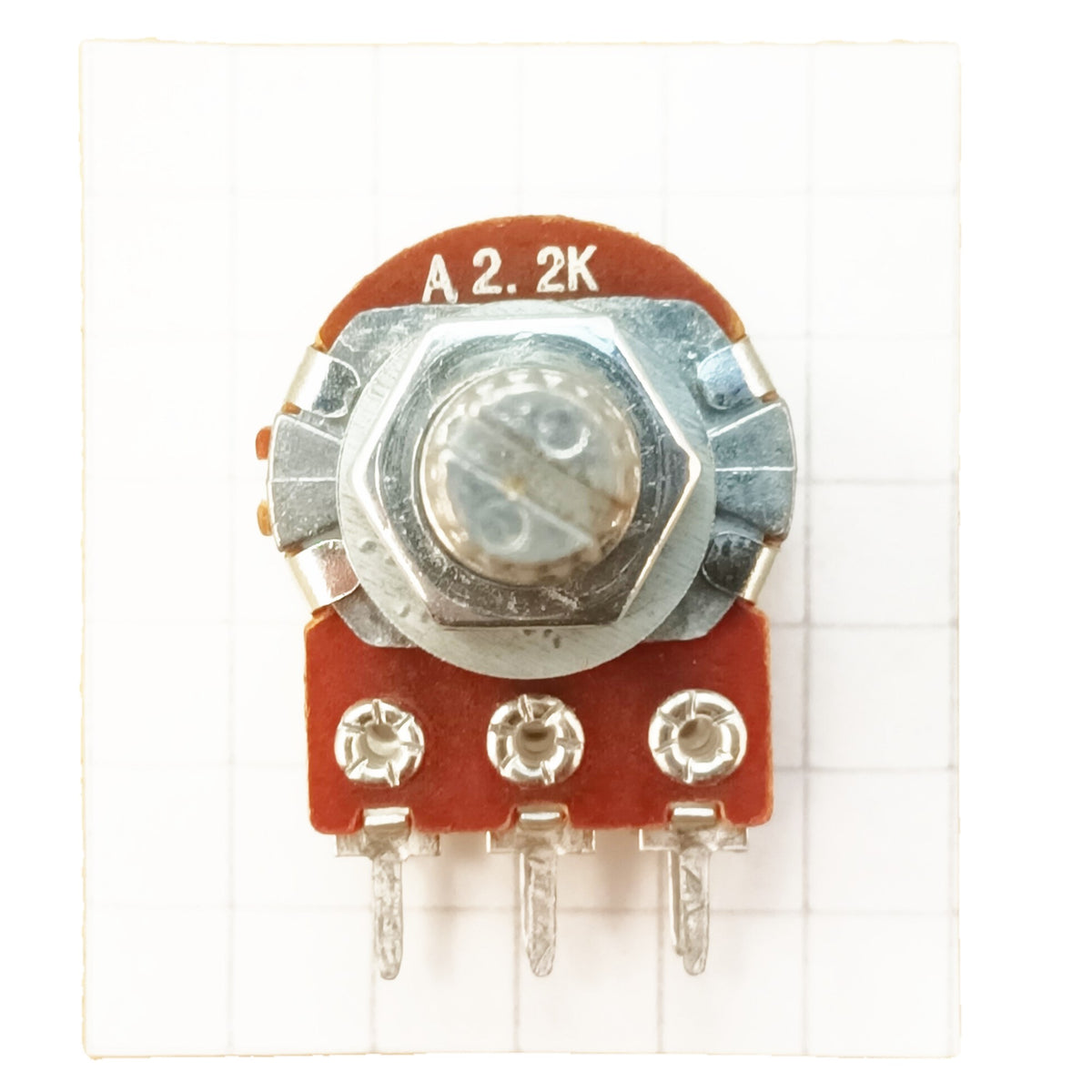 Dual Gang Potentiometer Logarithmic Audio Track Splined Shaft A ST
