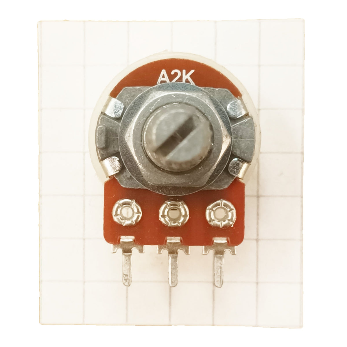 Audio Potentiometer 16mm Splined Shaft Log A BAS