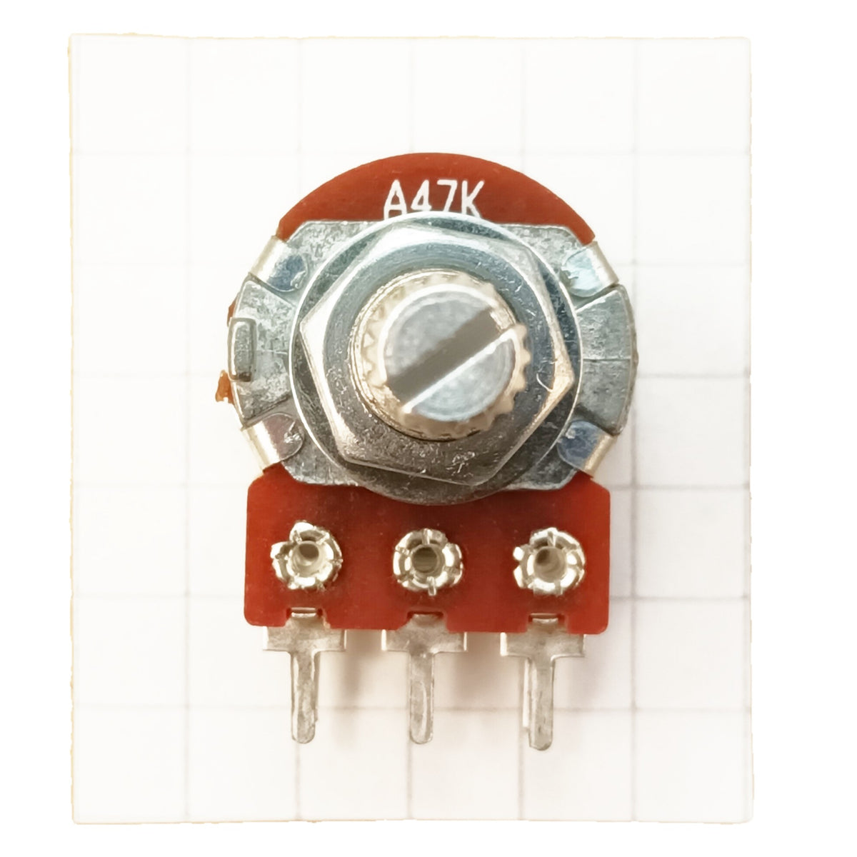 Dual Gang Potentiometer Logarithmic Audio Track Splined Shaft A ST