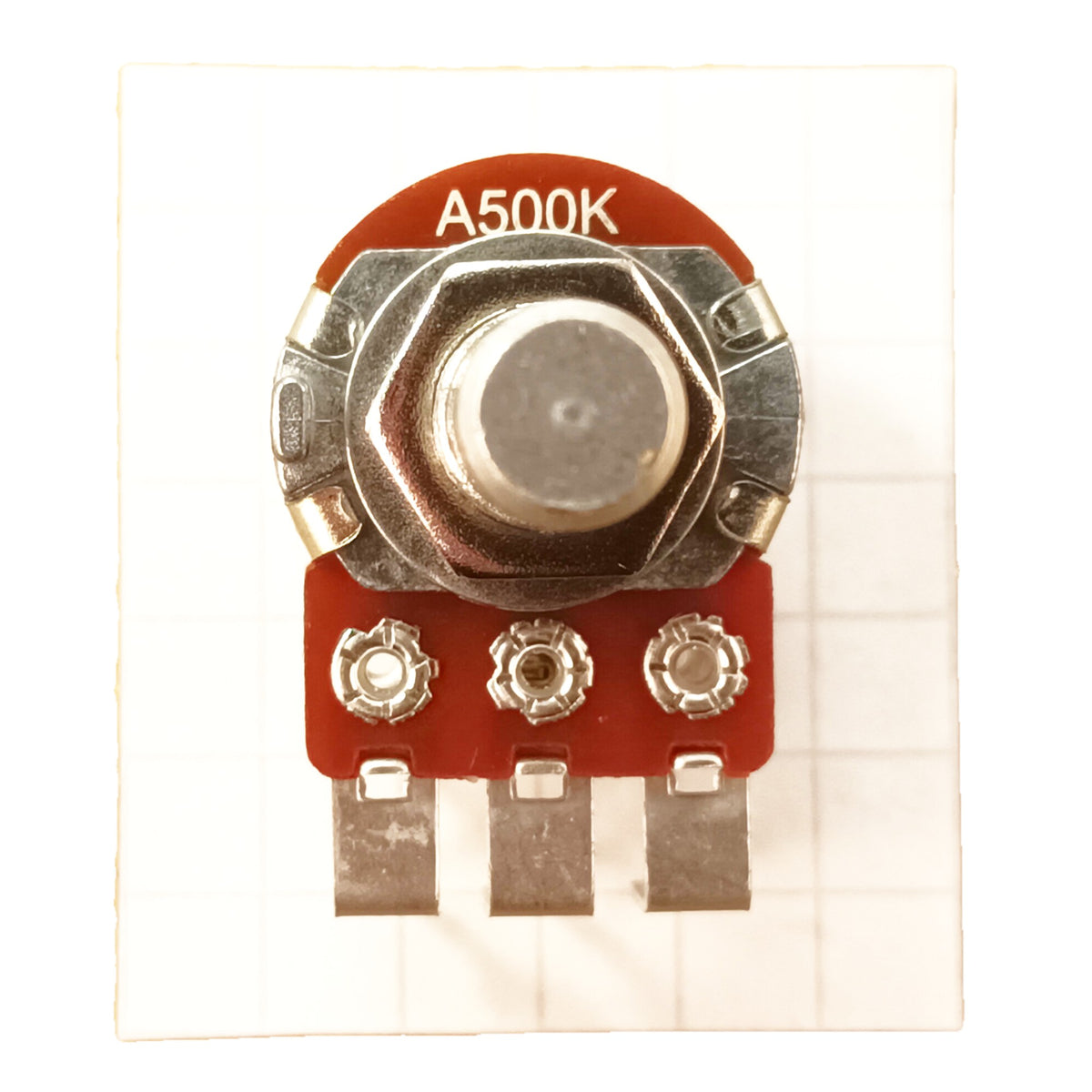 Stereo Logarithmic Potentiometer Vertical 6.3mm 0.25 Inch Round Shaft A VR63ST
