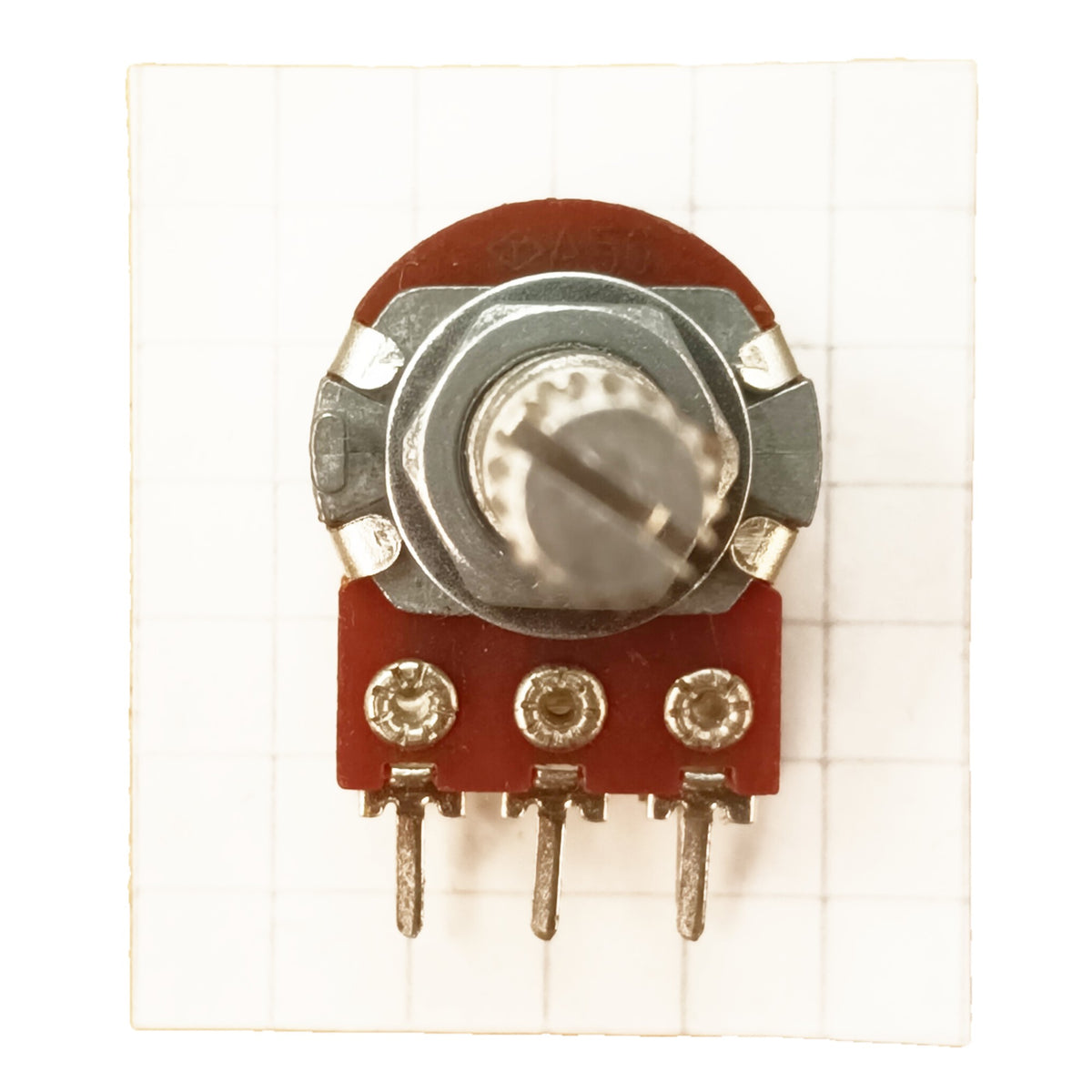 Switched Volume Potentiometer Single Mono 16mm Splined Audio Log A SW