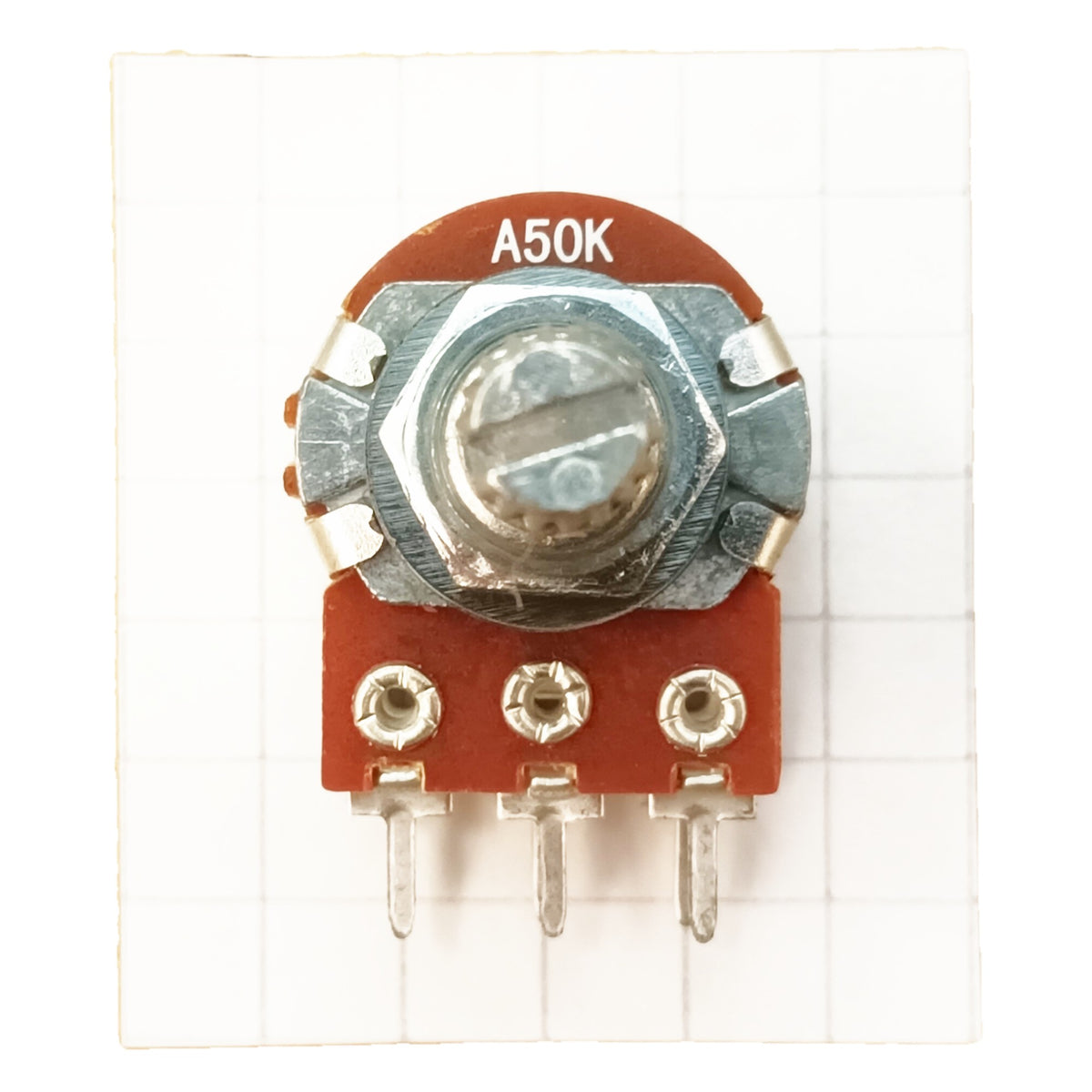 Dual Gang Potentiometer Logarithmic Audio Track Splined Shaft A ST
