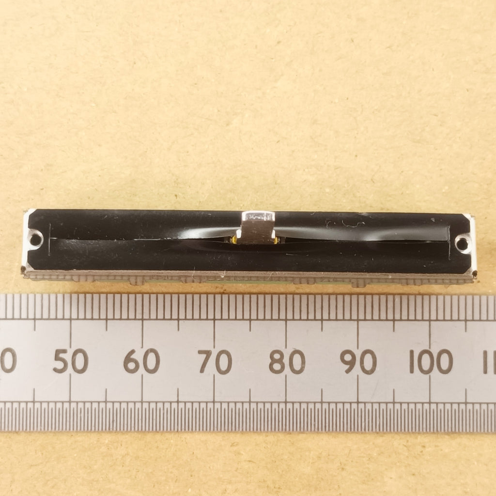 Stereo Slider 45mm Travel Dual Log Fader Potentiometer A50K 60mm Length