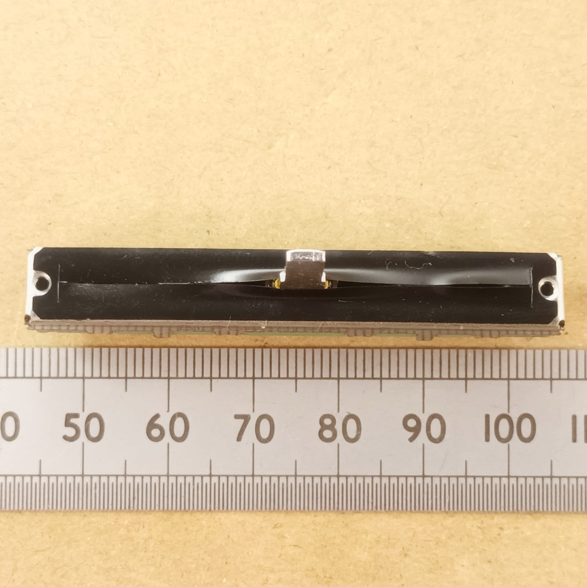 Stereo Slider 45mm Travel Dual Log Fader Potentiometer A50K 60mm Length