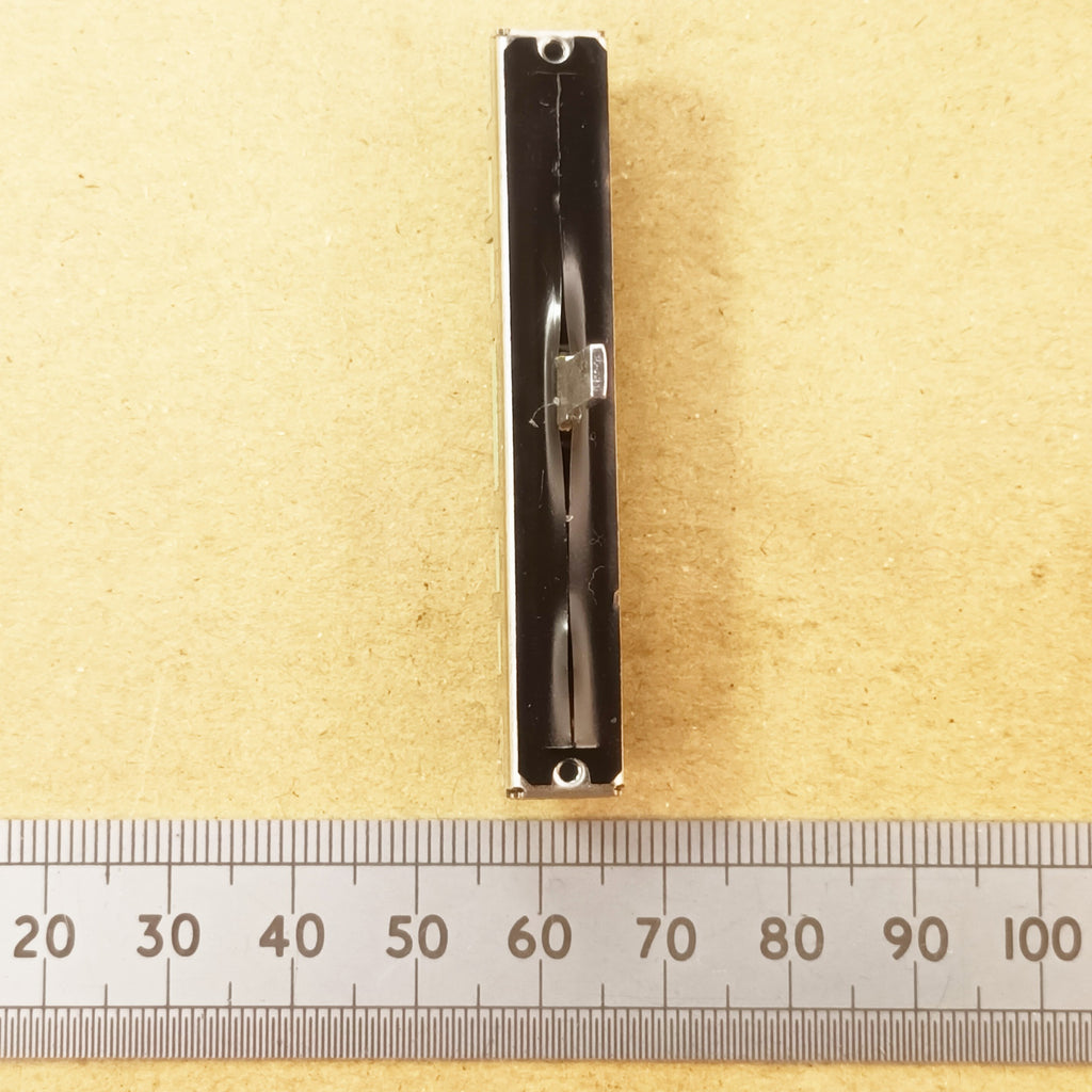 Stereo Slider 45mm Travel Dual Log Fader Potentiometer A50K 60mm Length