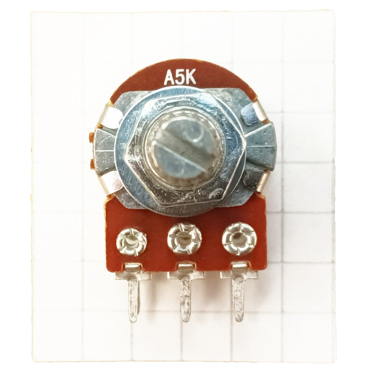 Dual Gang Potentiometer Logarithmic Audio Track Splined Shaft A ST