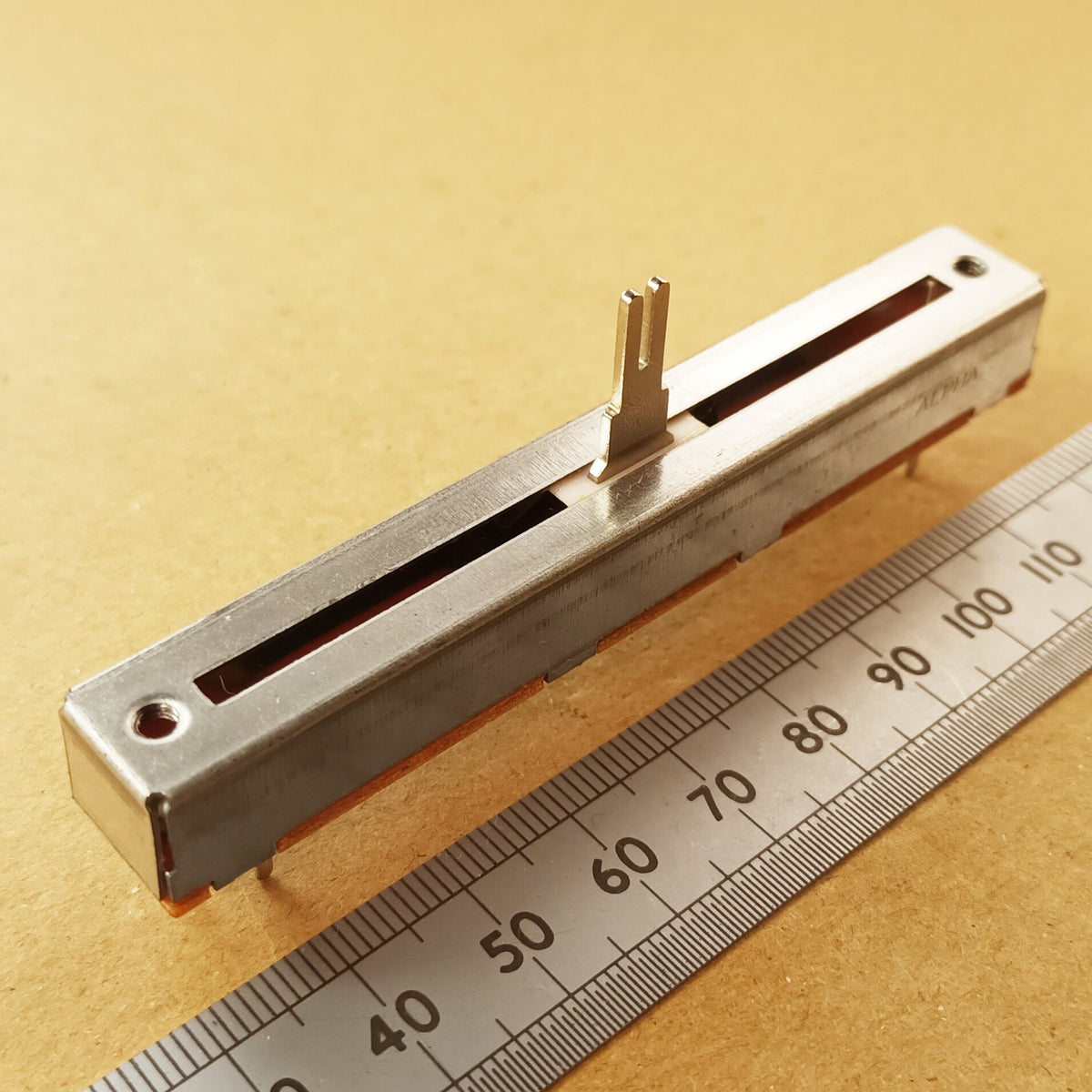 Slider Potentiometer 60mm Travel Fader, Logarithmic Linear & Antilog A B C AL60