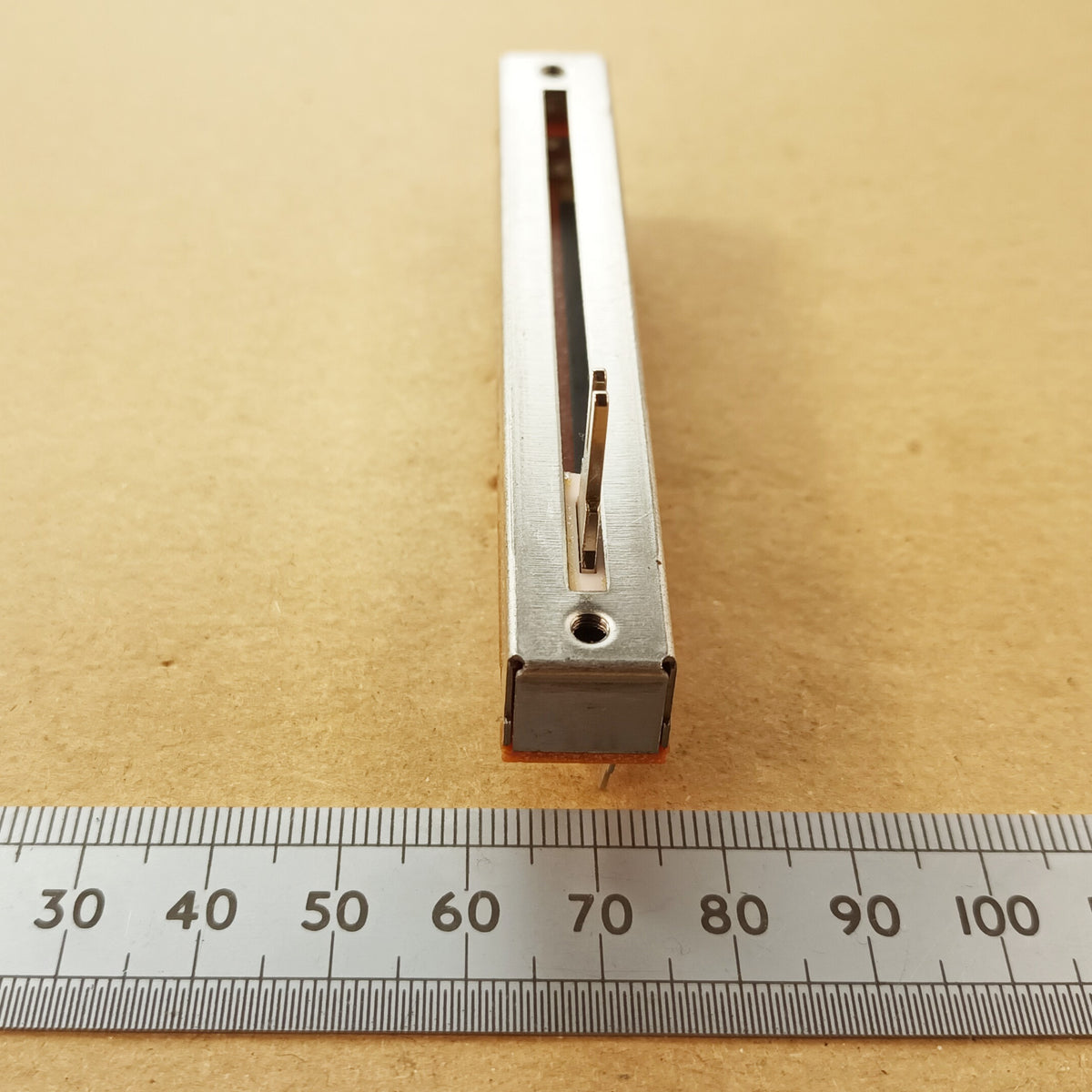 Slider Potentiometer 60mm Travel Fader, Logarithmic Linear & Antilog A B C AL60