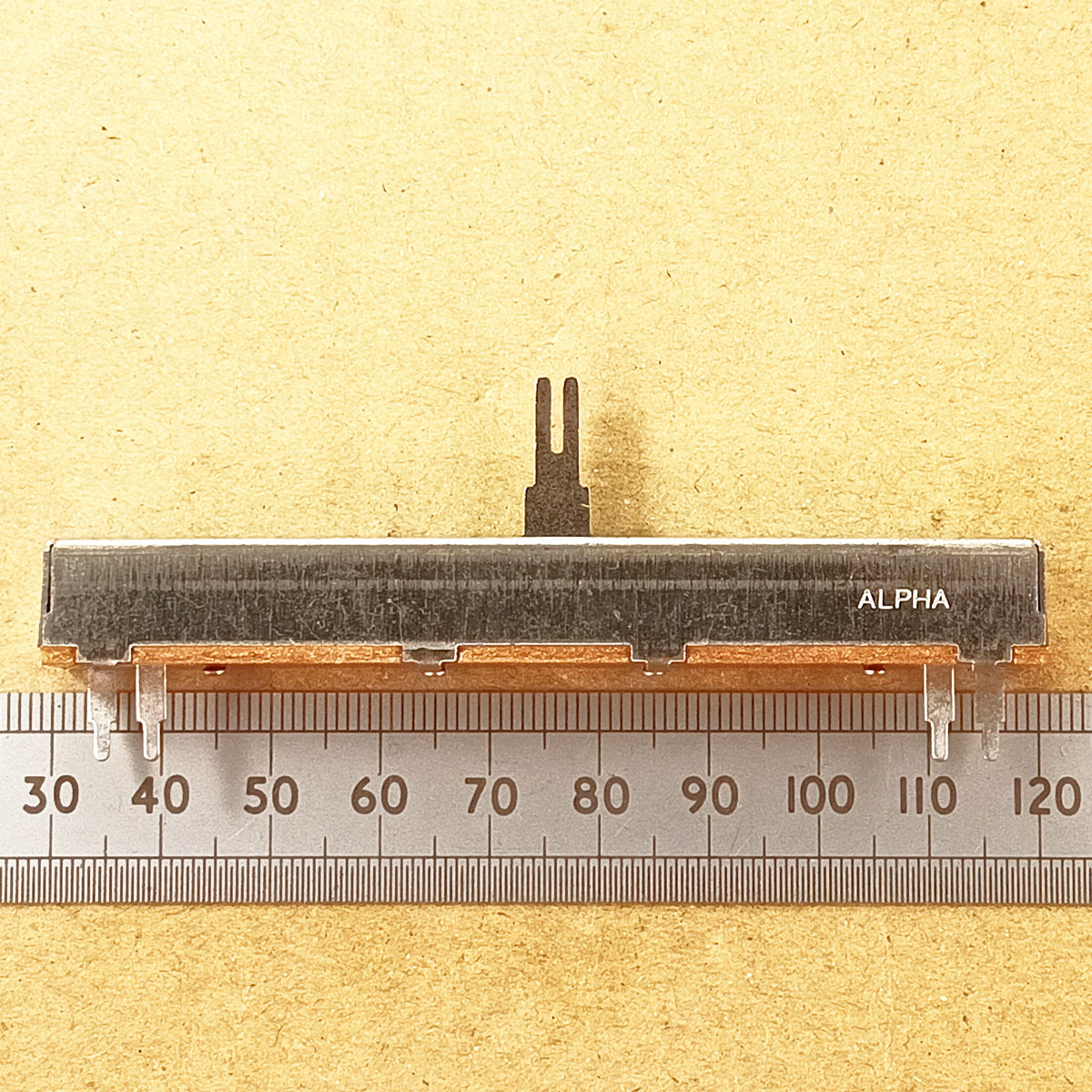 Slider Potentiometer 60mm Travel Fader, Logarithmic Linear & Antilog A B C AL60