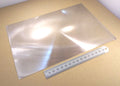 Large Fresnel Magnifying Lens Plastic Magnifier 260 X 177mm Solar Firelighter