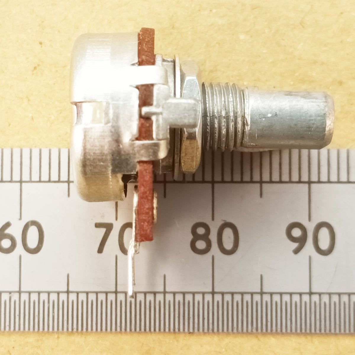 Flatted 6mm D Shaft Logarithmic Potentiometer Audio Log Volume Control A D