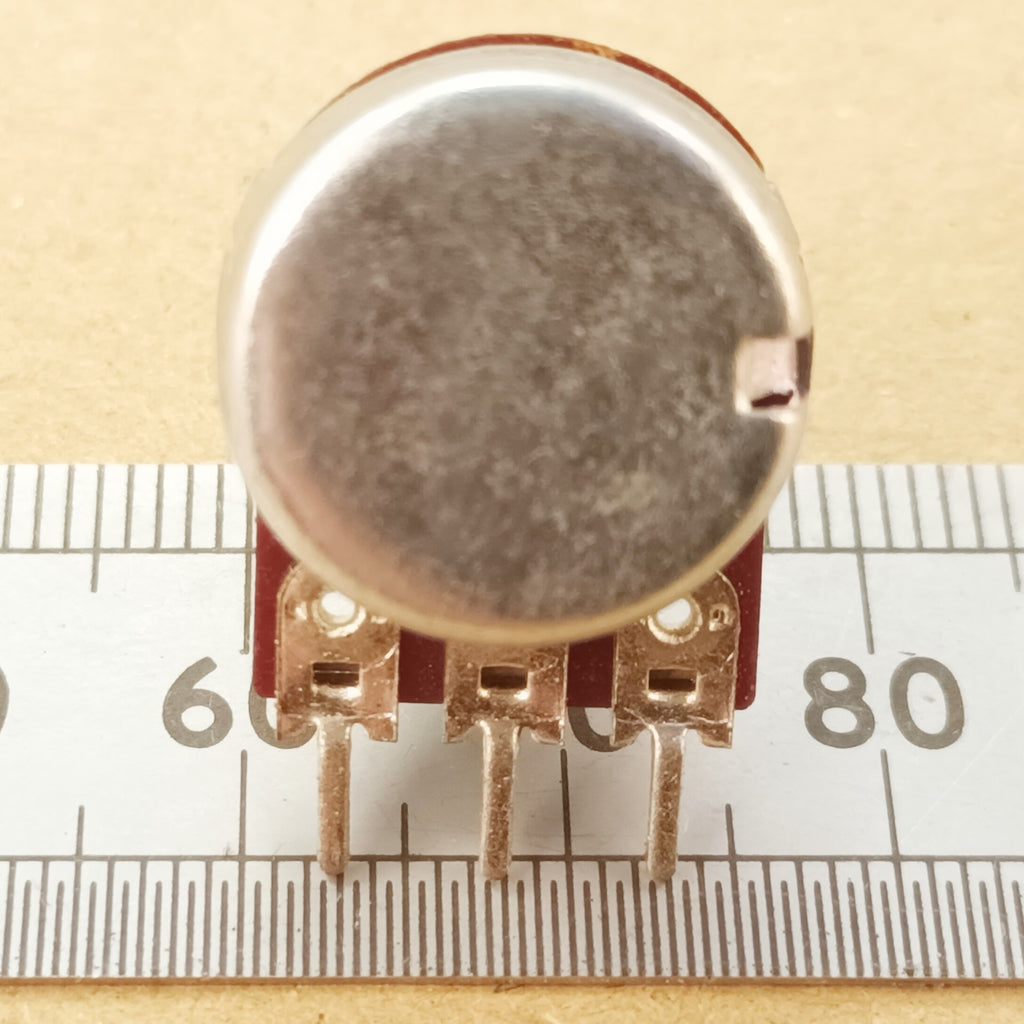 Flatted 6mm D Shaft Logarithmic Potentiometer Audio Log Volume Control A D