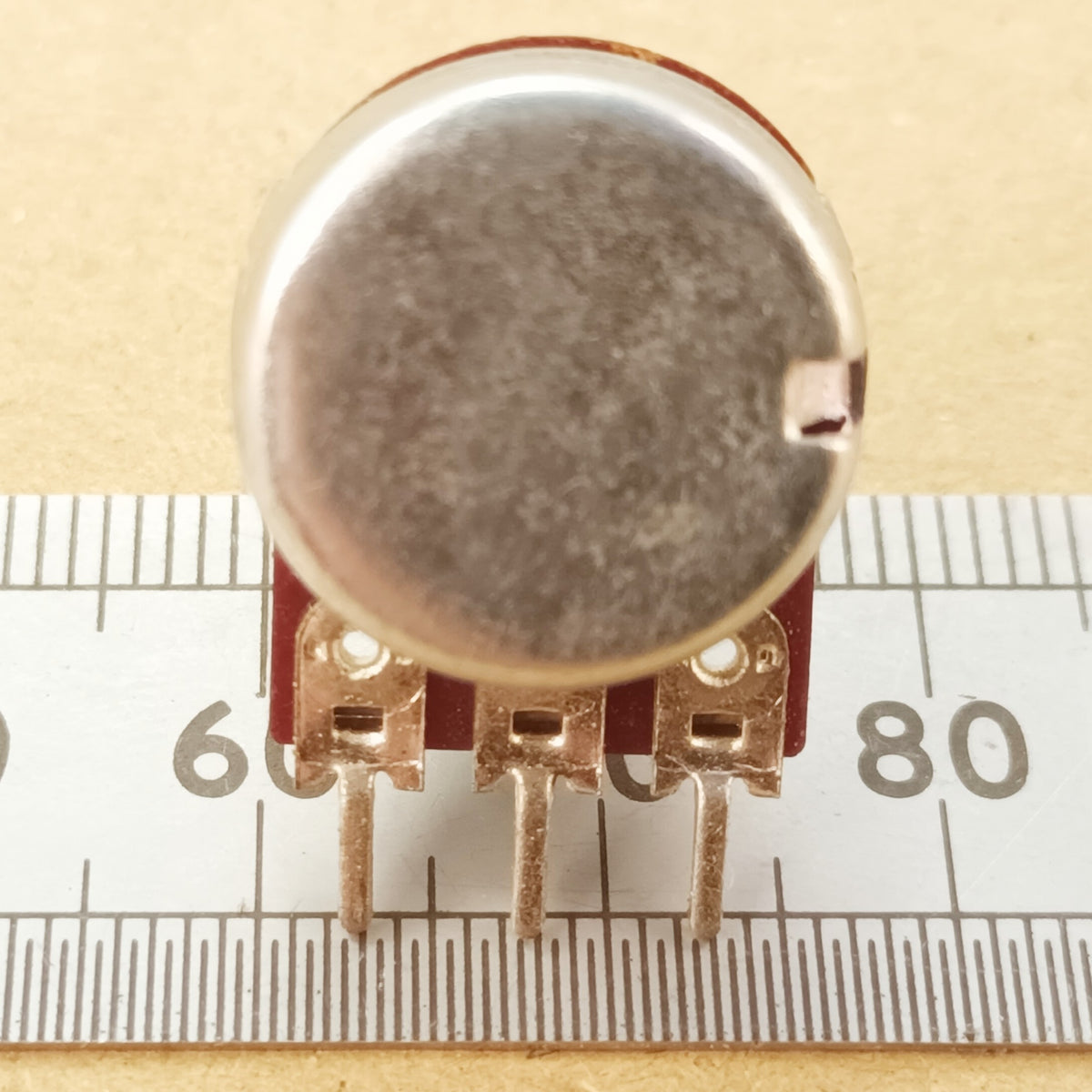 Flatted 6mm D Shaft Logarithmic Potentiometer Audio Log Volume Control A D