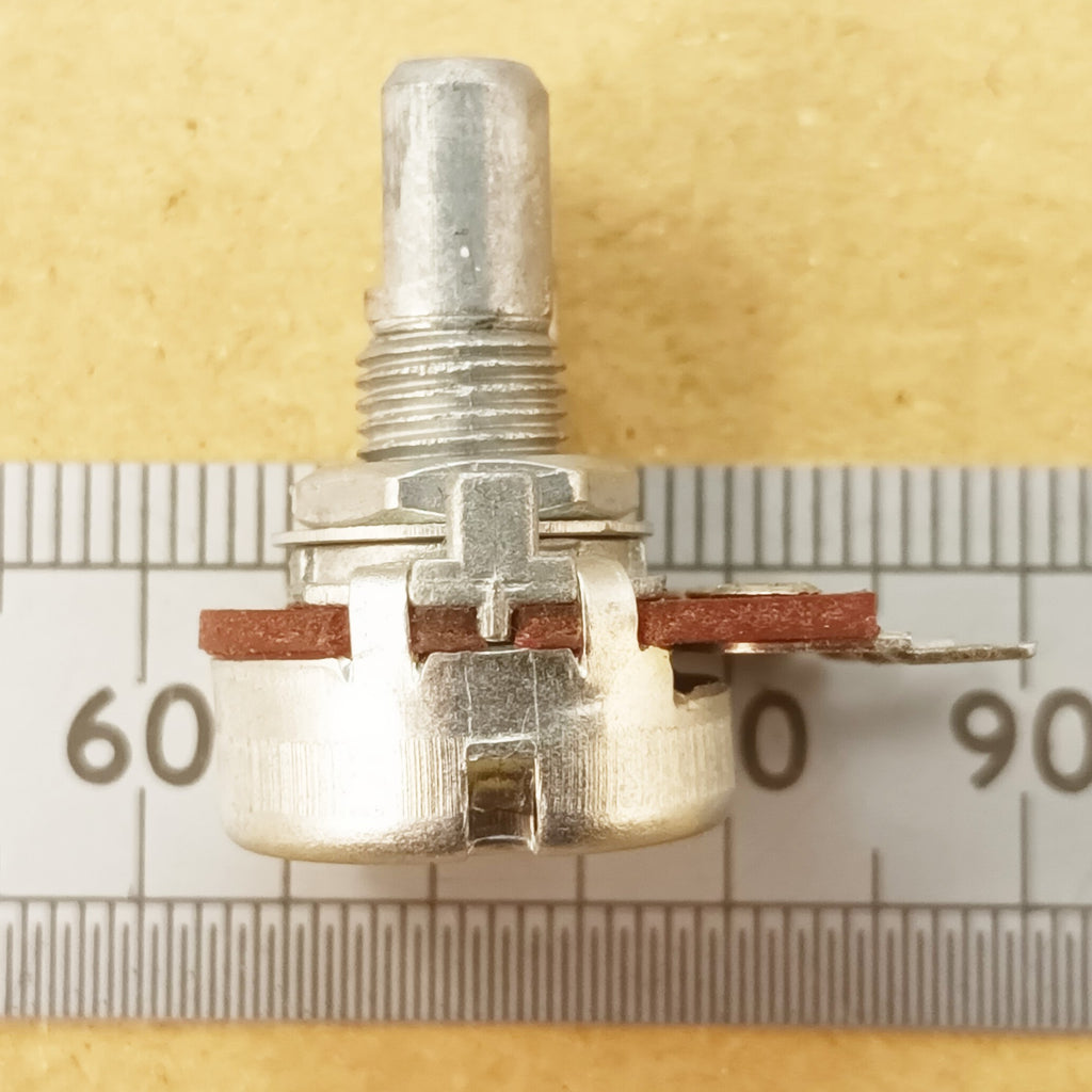 Flatted 6mm D Shaft Logarithmic Potentiometer Audio Log Volume Control A D