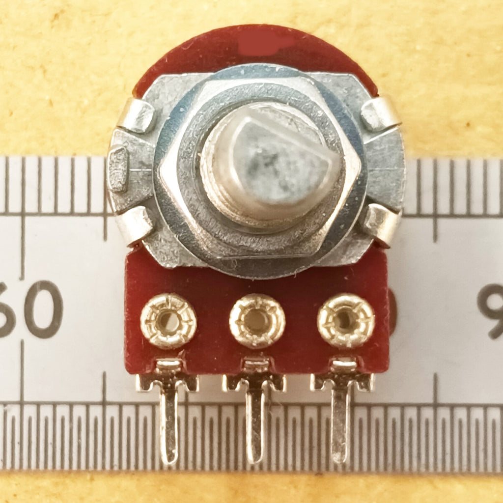 Flatted 6mm D Shaft Logarithmic Potentiometer Audio Log Volume Control A D