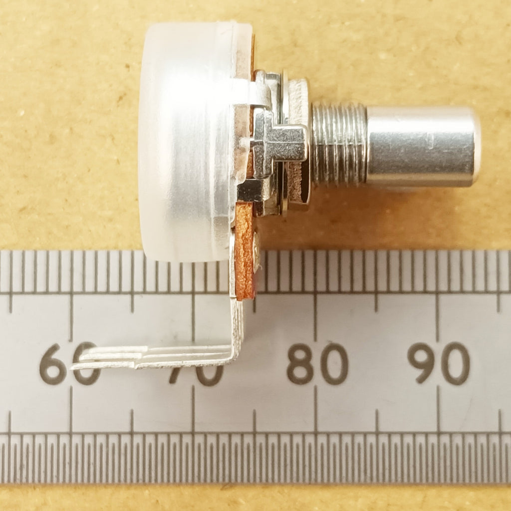 Logarithmic Potentiometer Control Vertical PCB Mount 6.3mm Round Shaft A VR63