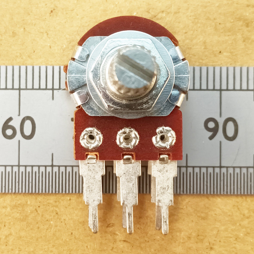 Potentiometer Long Pin Stereo Splined Audio Logarithmic Volume A Track Pot LPST