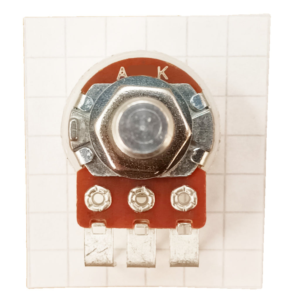 Logarithmic Potentiometer Control Vertical PCB Mount 6.3mm Round Shaft A VR63