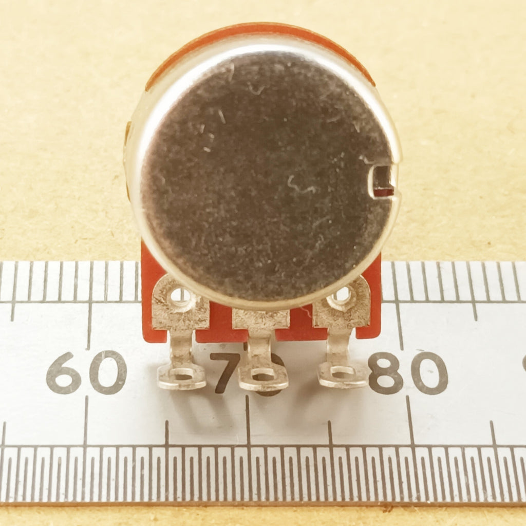 Log Potentiometer Solder Lug Splined 16mm Audio Logarithmic A T18SL
