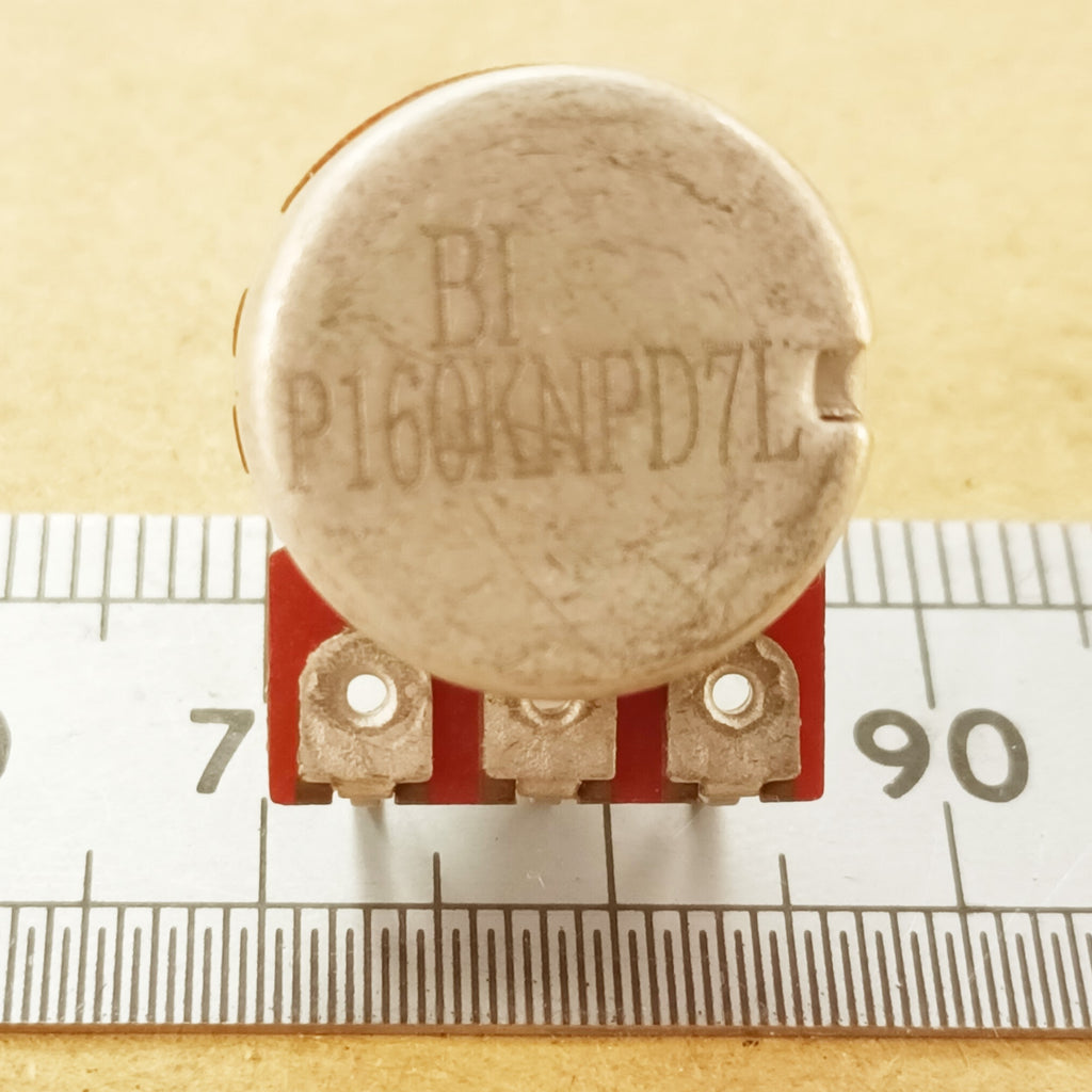 Potentiometer A5K 41 Detent 17mm Log 5K T18 Splined Shaft Multi Click T18RP41