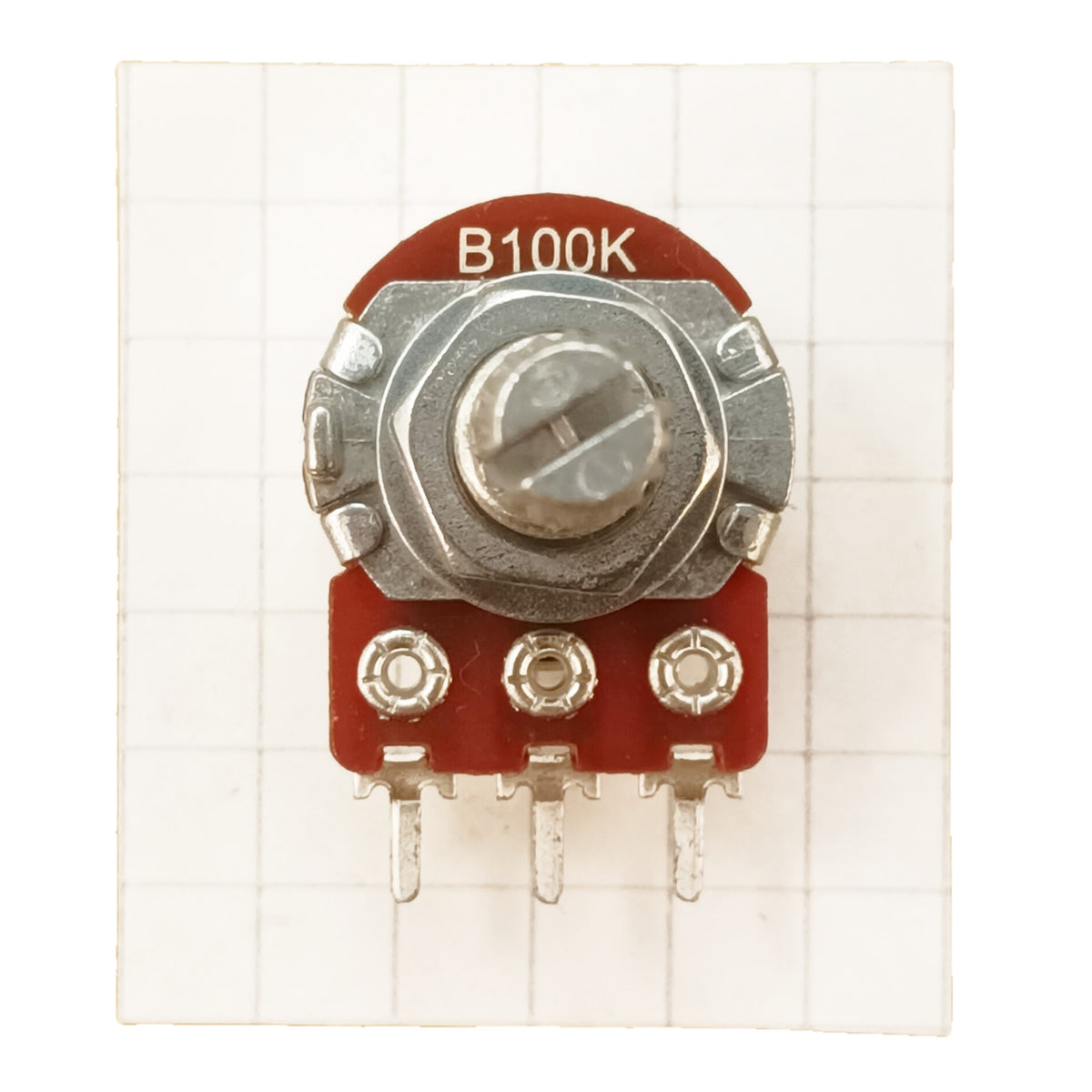 Potentiometer 16mm Linear Splined Shaft B BAS