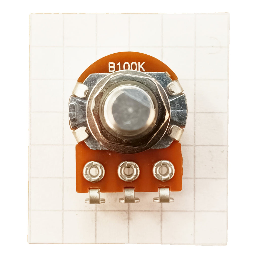 41 Detent Click Potentiometer 6.0mm D Shaft Solder Lug 16mm Linear DSL41