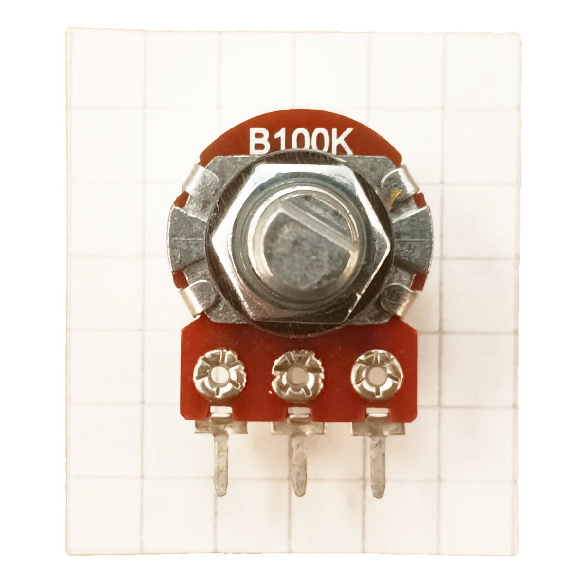 6mm Flatted Shaft Potentiometer Linear Control Pot B D