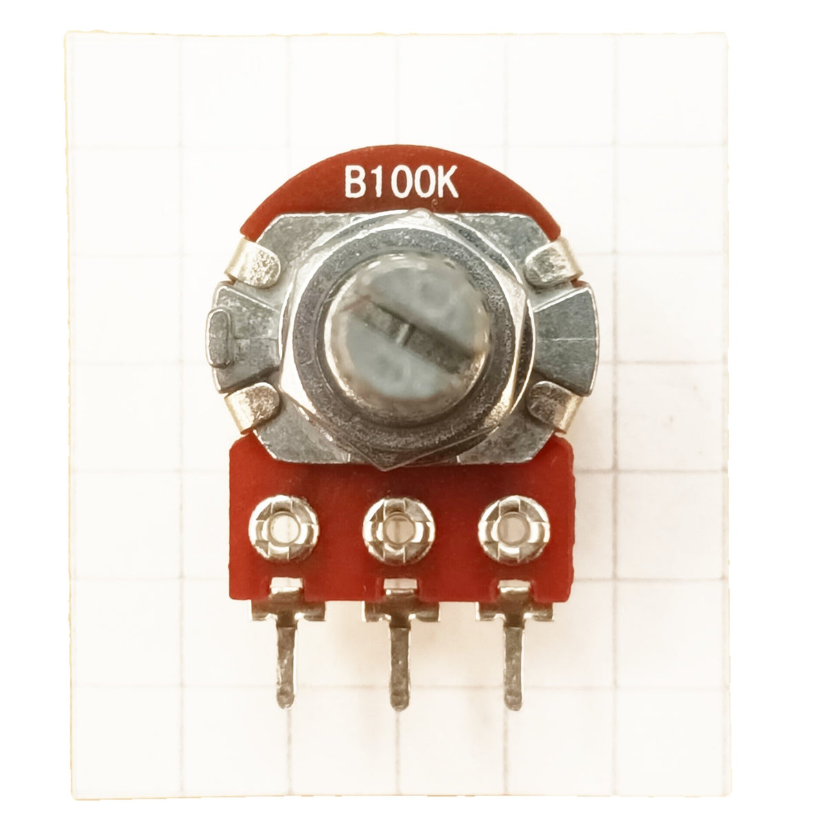 Centre Detent Click Pot, Splined Shaft Linear Potentiometer B