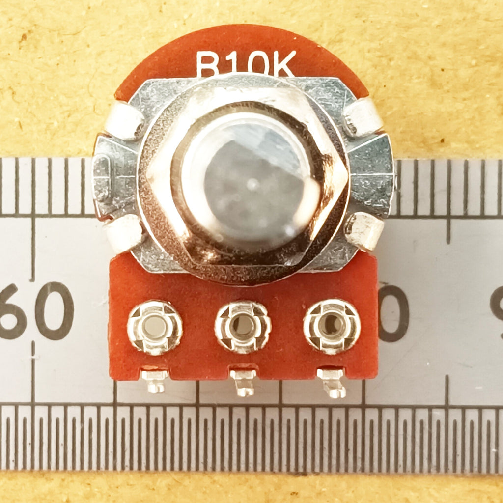 41 Detent Potentiometer 17mm 6mm D-Shaft Multiple Click B D41P