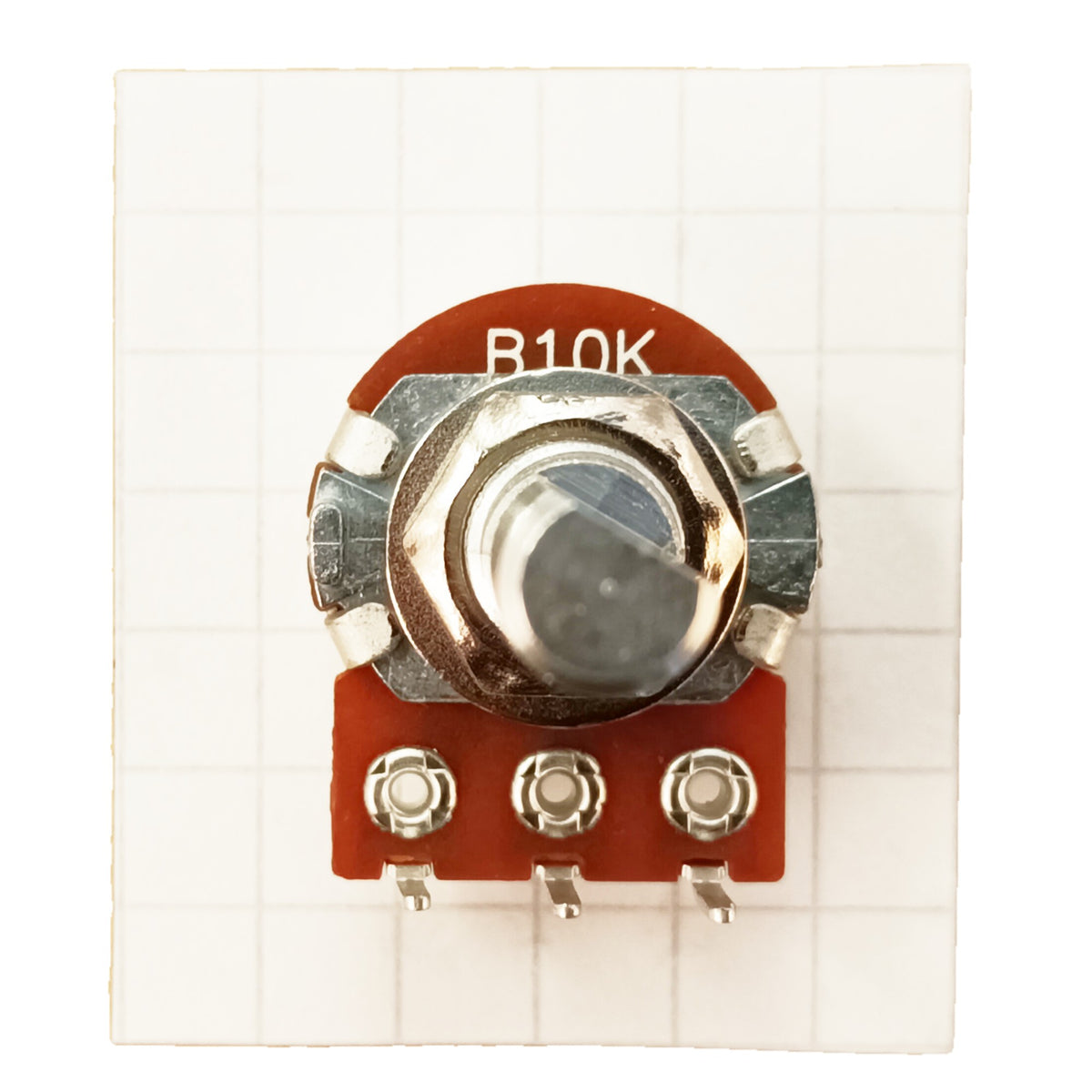 41 Detent Potentiometer 17mm 6mm D-Shaft Multiple Click B D41P