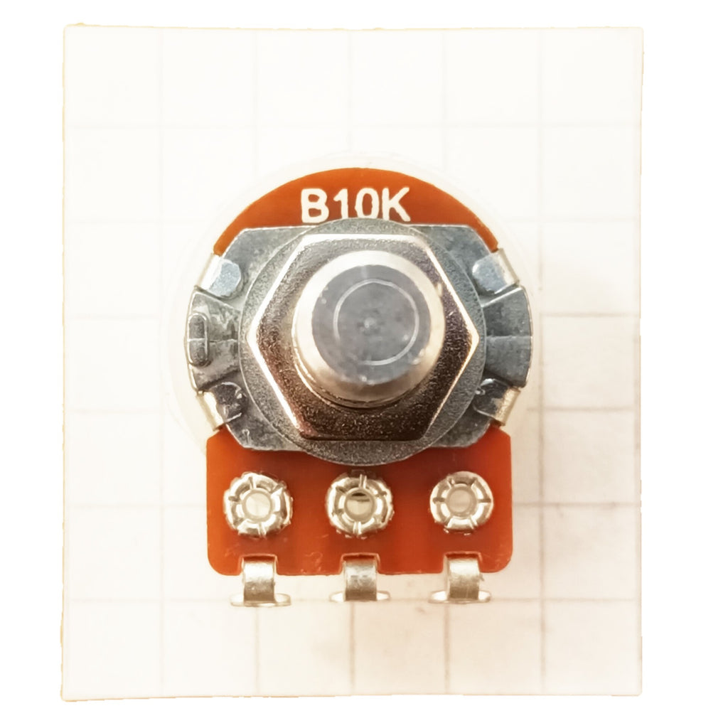 Linear Potentiometer 6.3mm 0.25 Inch Round Shaft Solder Lug 16mm B RSL63