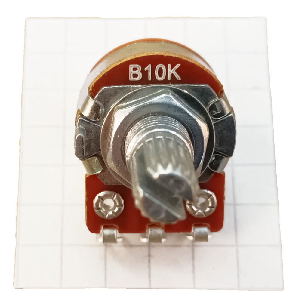 Switched Potentiometer Splined Shaft Solder Lugs Rear Switch B RSWL
