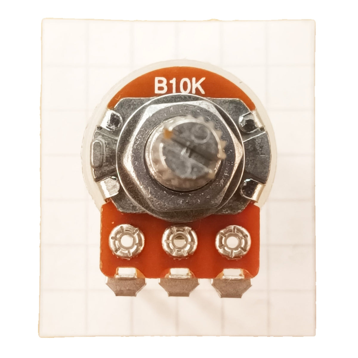 Vertical Potentiometer PCB Long Pin Splined Shaft 16mm Linear B VT18L