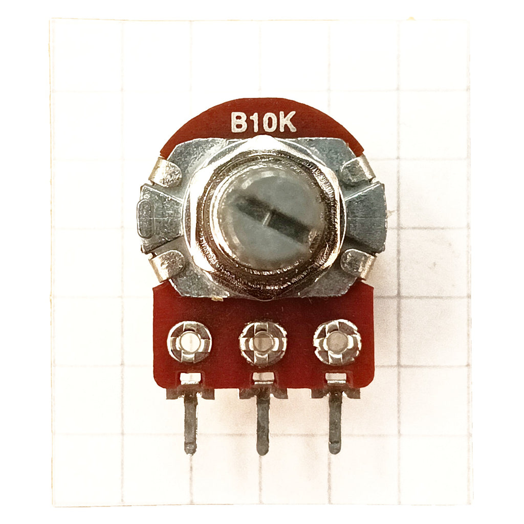 Centre Detent Click Pot, Splined Shaft Linear Potentiometer B