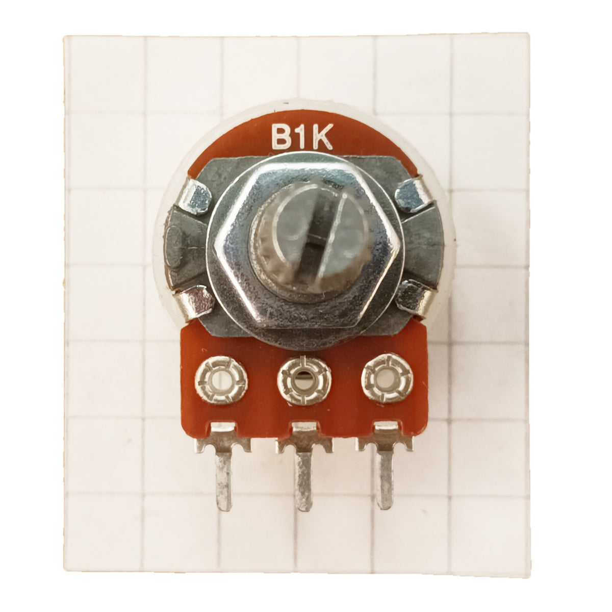 Potentiometer 16mm Linear Splined Shaft B BAS