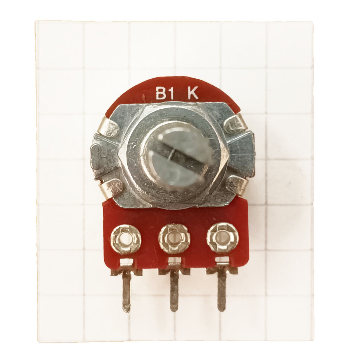 Centre Detent Click Pot, Splined Shaft Linear Potentiometer B