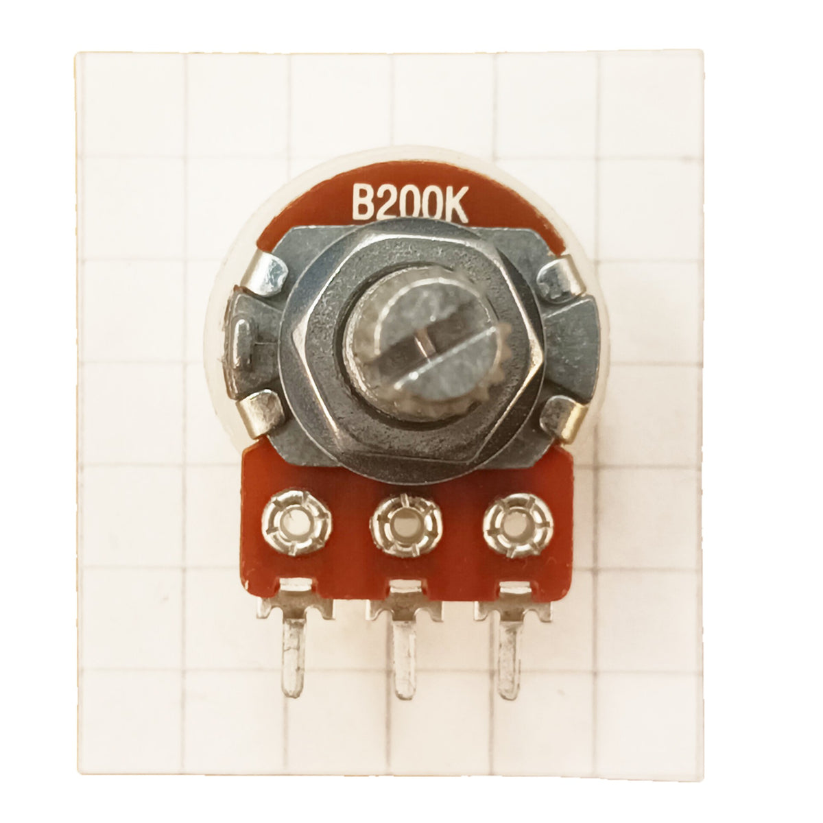 Potentiometer 16mm Linear Splined Shaft B BAS
