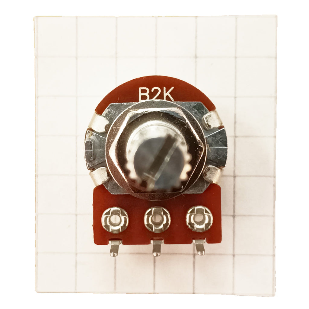 11 Detent Potentiometer B2K Splined Shaft Multi Click Pot B T1811P