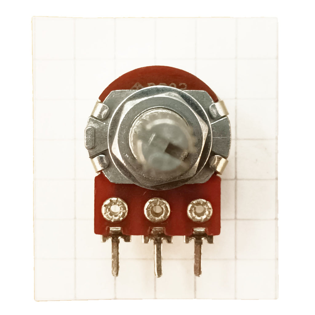 Centre Detent Click Pot, Splined Shaft Linear Potentiometer B