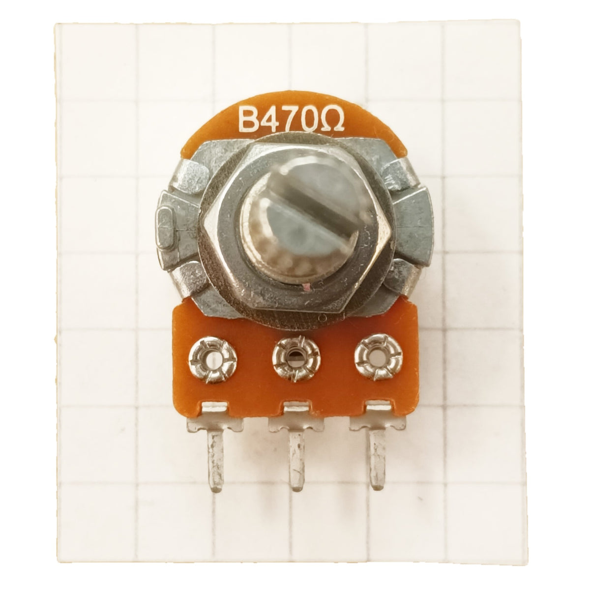 Potentiometer 16mm Linear Splined Shaft B BAS