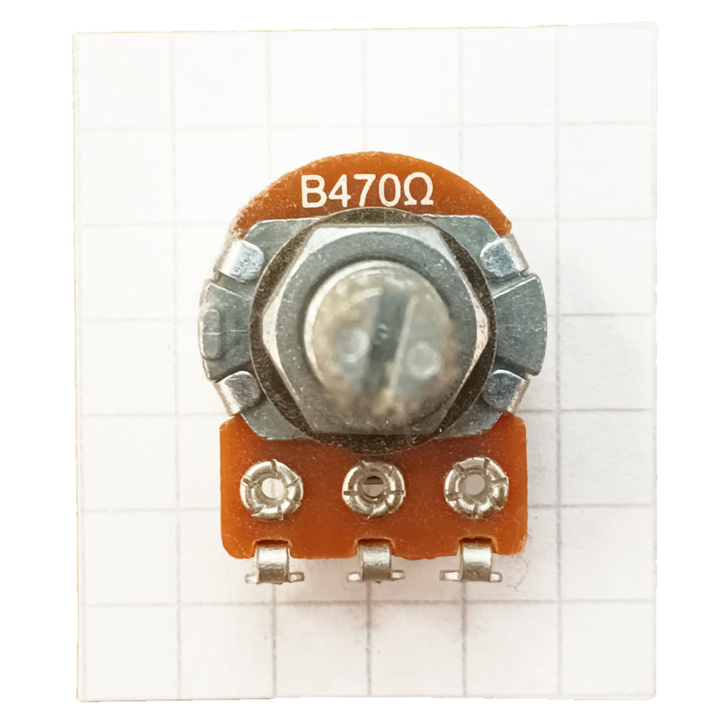 Linear Potentiometer Splined Shaft Solder Lug Connection B T18SL