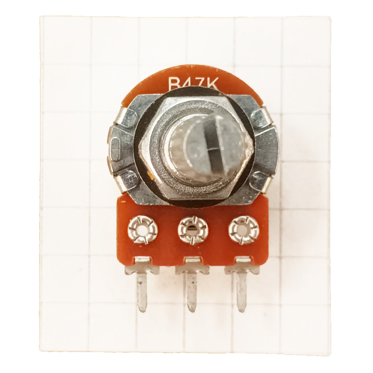 Potentiometer 16mm Linear Splined Shaft B BAS