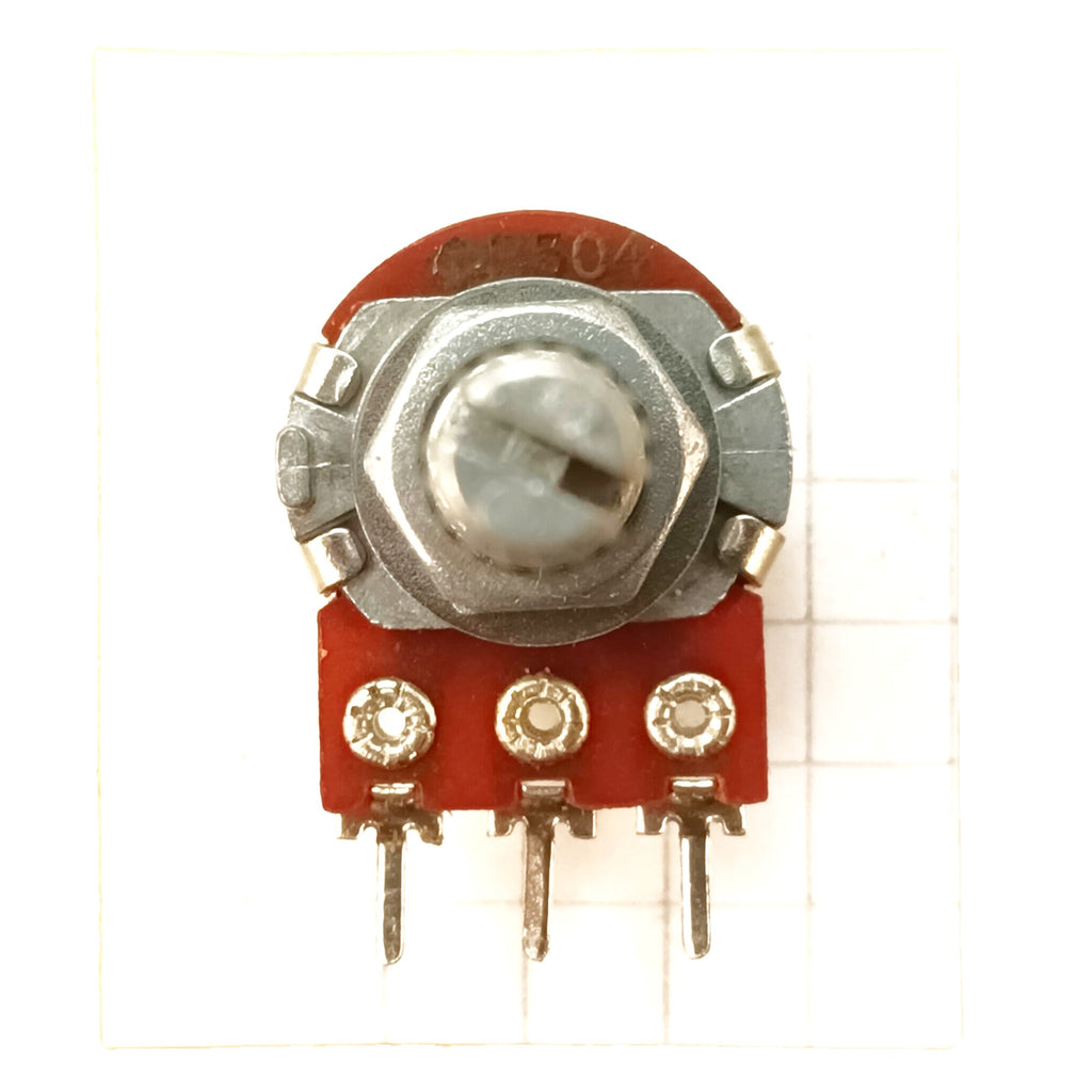 Centre Detent Click Pot, Splined Shaft Linear Potentiometer B
