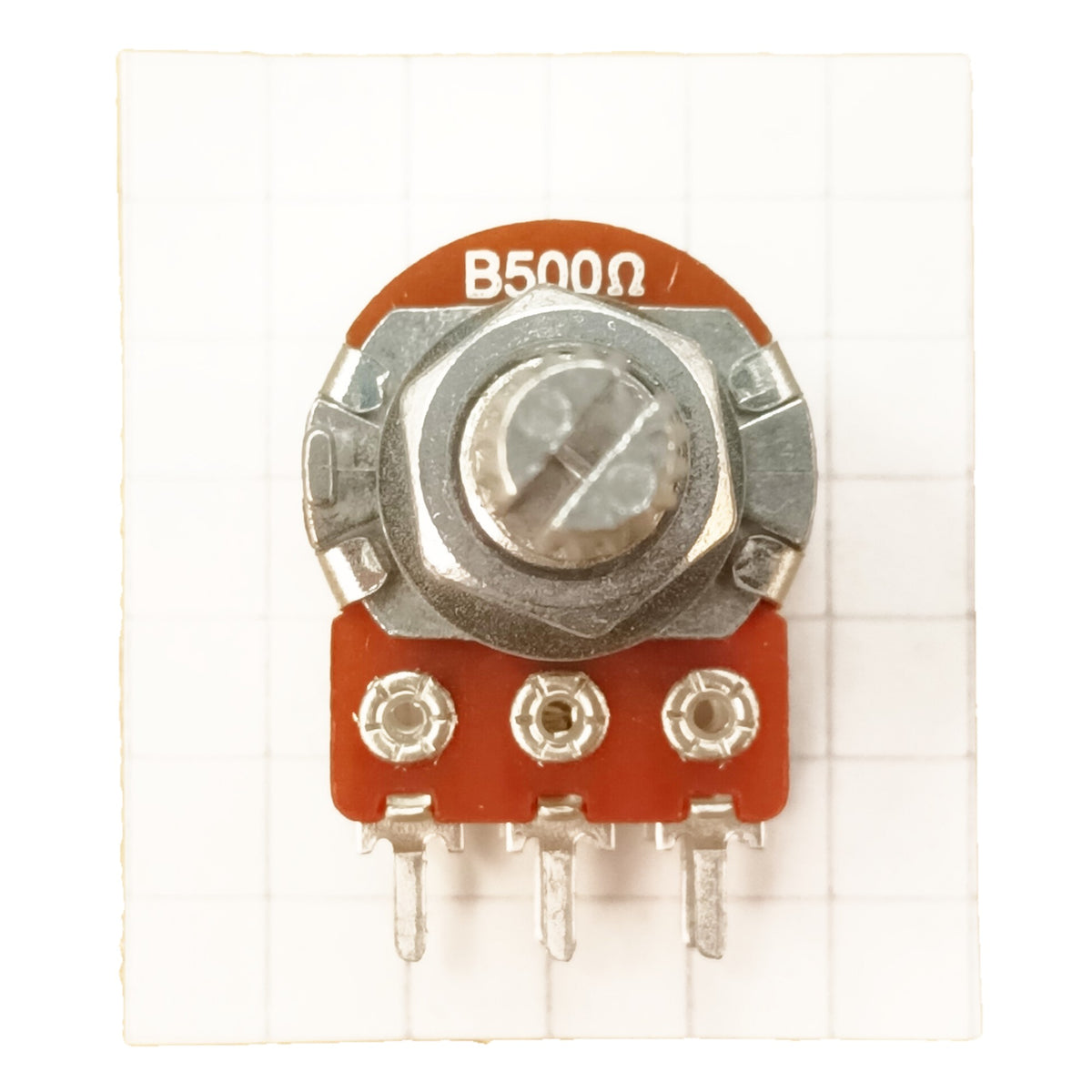 Stereo Potentiometer 16mm Linear Taper T18 Splined Shaft B ST