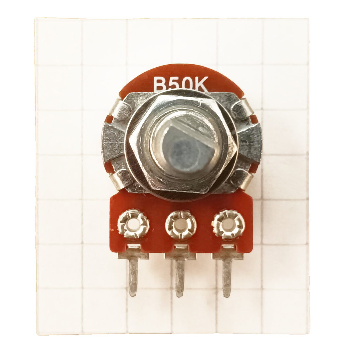 6mm Flatted Shaft Potentiometer Linear Control Pot B D