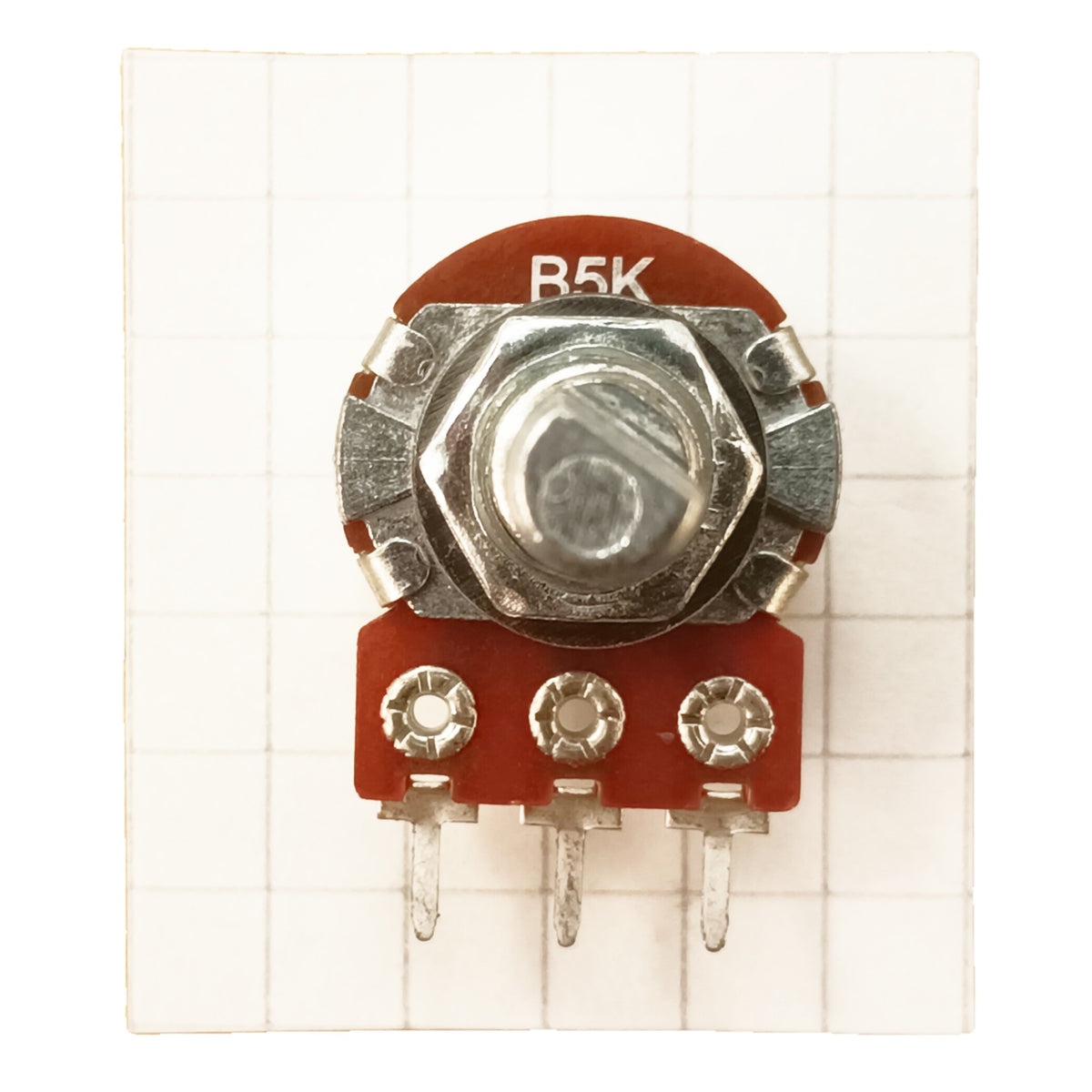 6mm Flatted Shaft Potentiometer Linear Control Pot B D