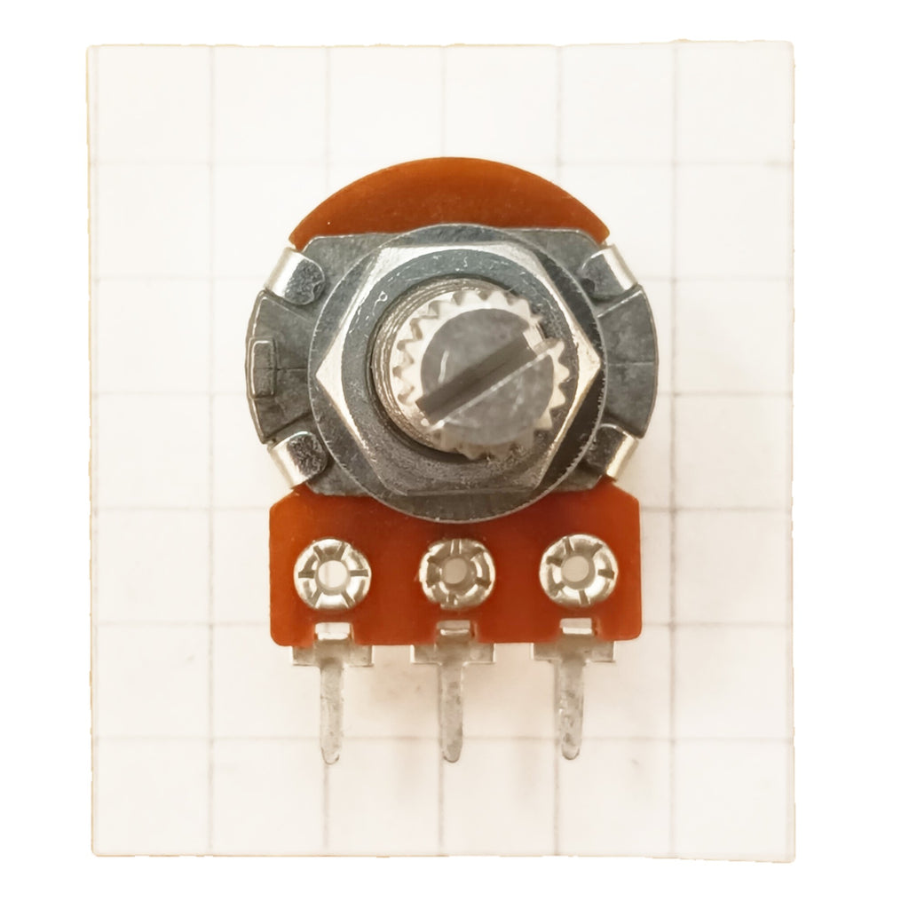 B2M or B5M High Resistance Value Mono Potentiometer Linear T18 Splined B BAS