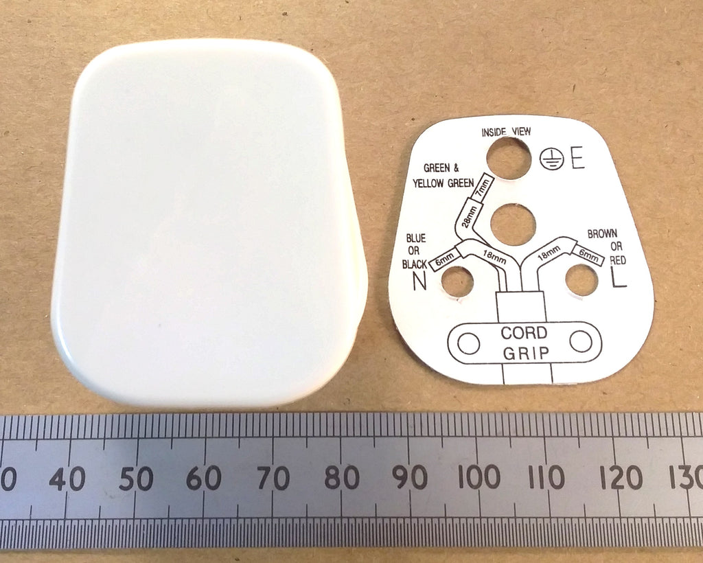 Round Pin Mains Power Plug 5 Amp 5A 250V UK British BS546A